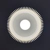 ONION Soft Ivory color Pendant Light Shade bottom ONION Soft Ivory Pendant Light Shade